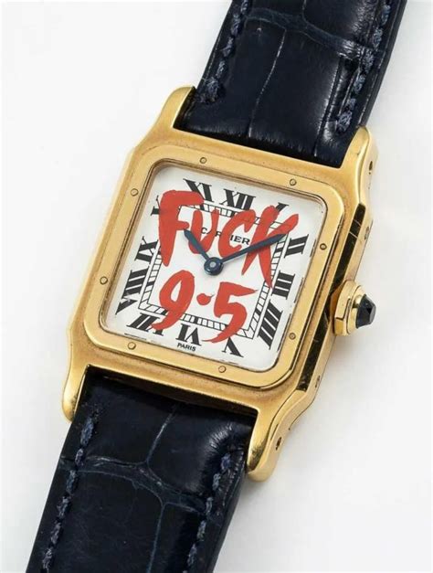 cartier fuck 9-5 price|9 5 cartier watch.